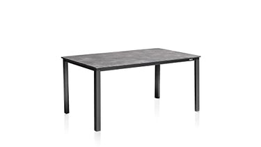 Kettler Cubic Esstisch, anthrazit, Aluminium, 160x90 cm, 0301821-7100 im Sale
